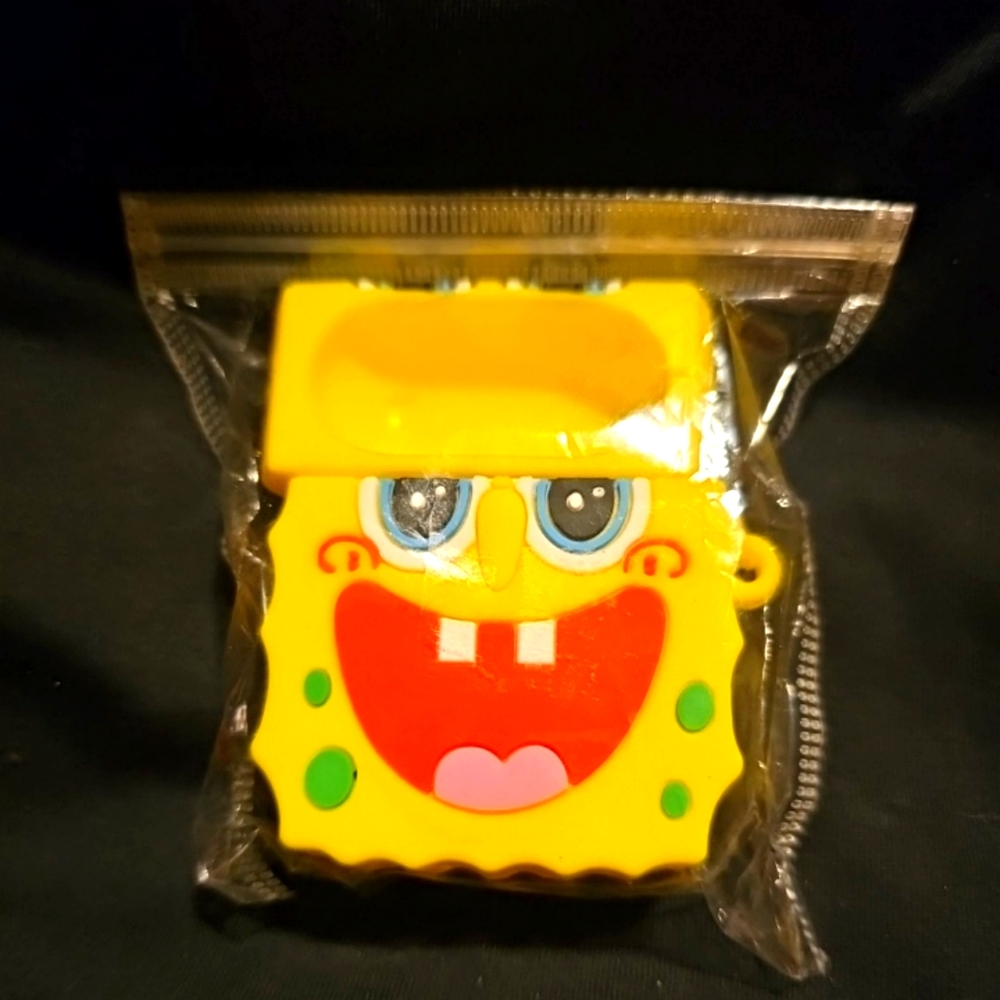 Sponge bob- Airpod Case holder- New